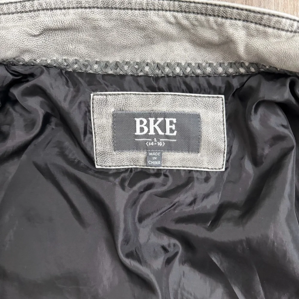 BKE Kids Lined Faux Leather Jacket-size Large 14/16 *NEW w/o tags*